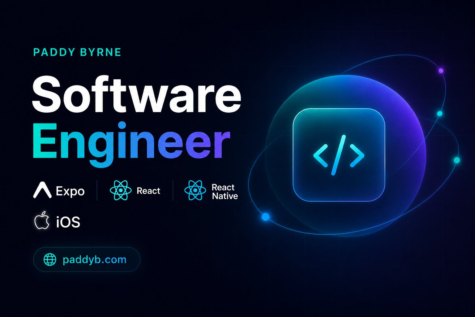 Paddy B, Senior Software Engineer
